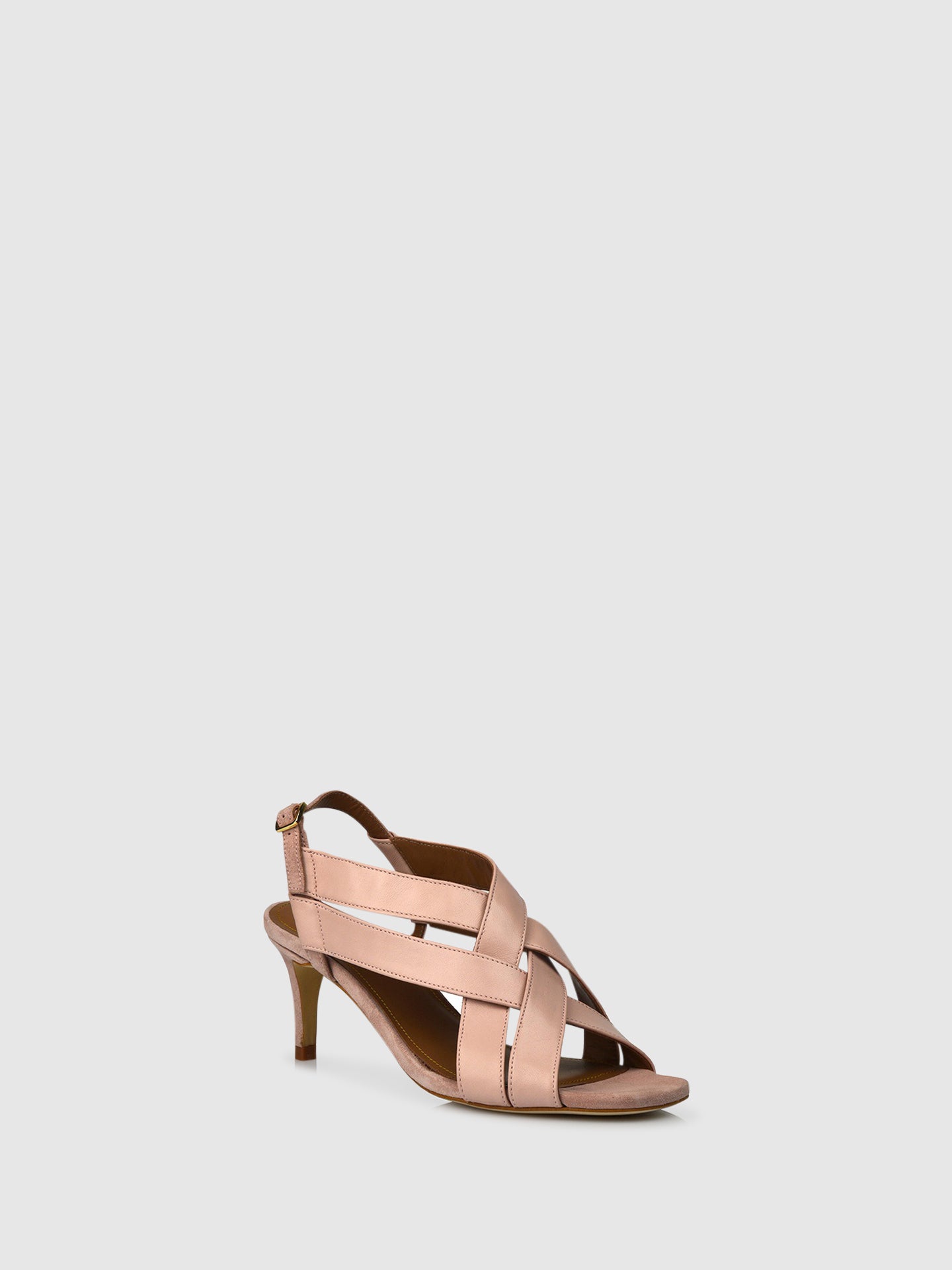 JJ Heitor Heel Sandals H05L3 Nude