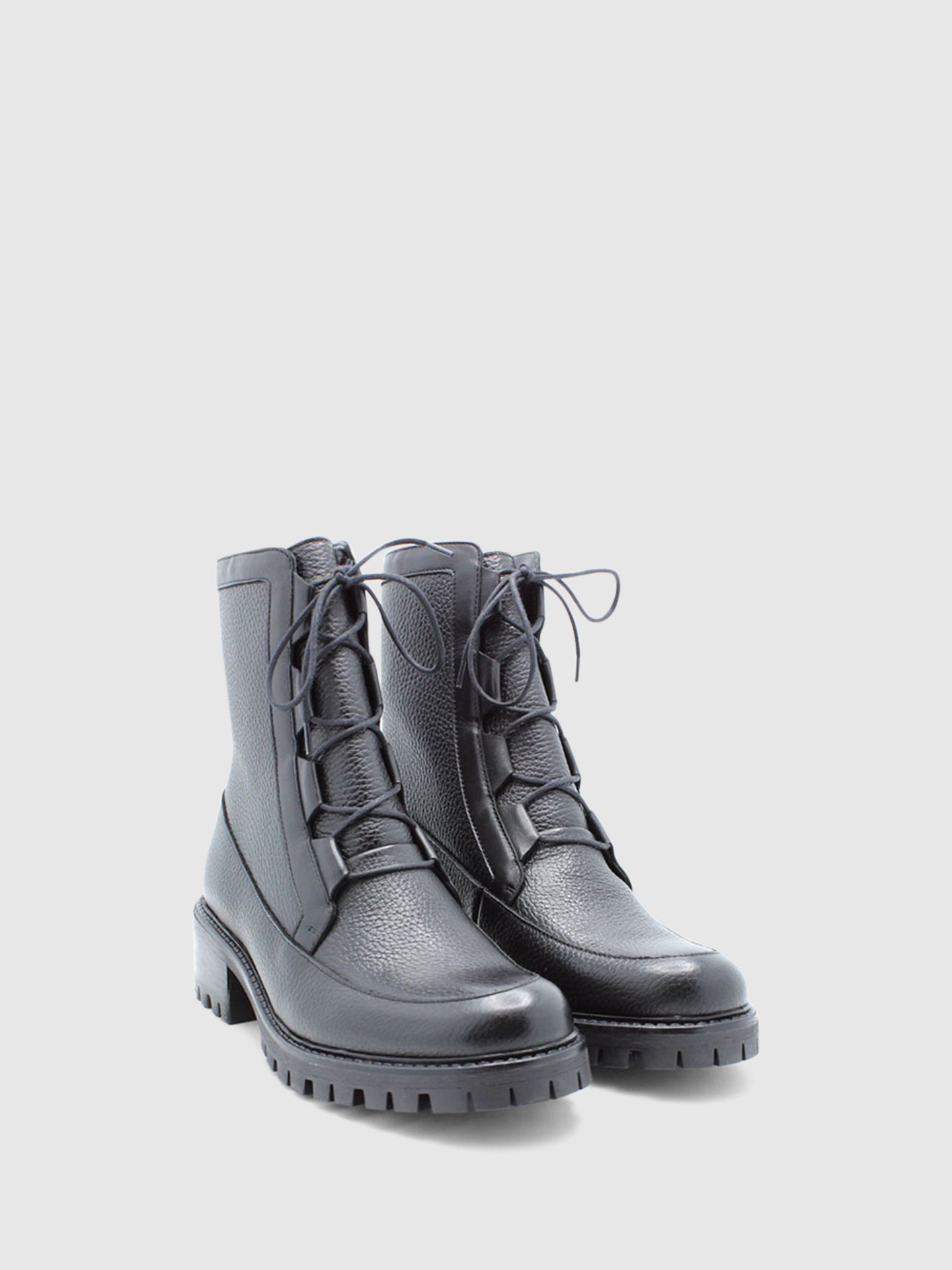 JJ Heitor Combat Boots C08L1 Black