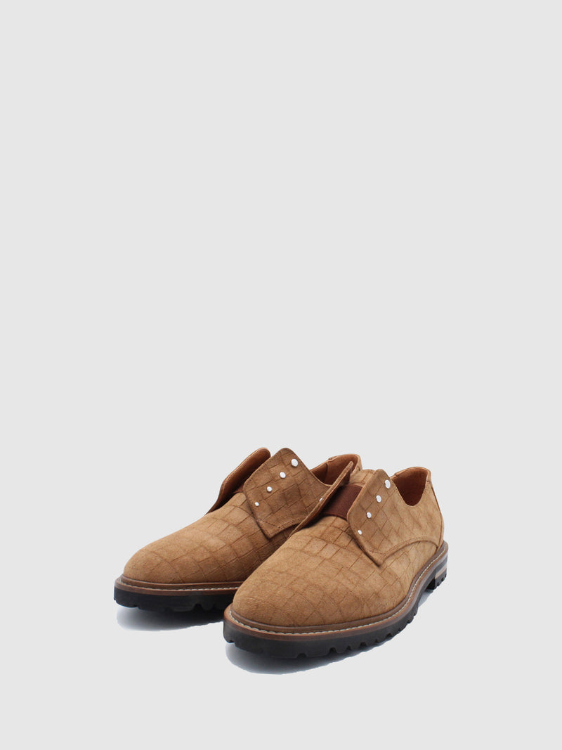 JJ Heitor Camel Elasticated Loafers