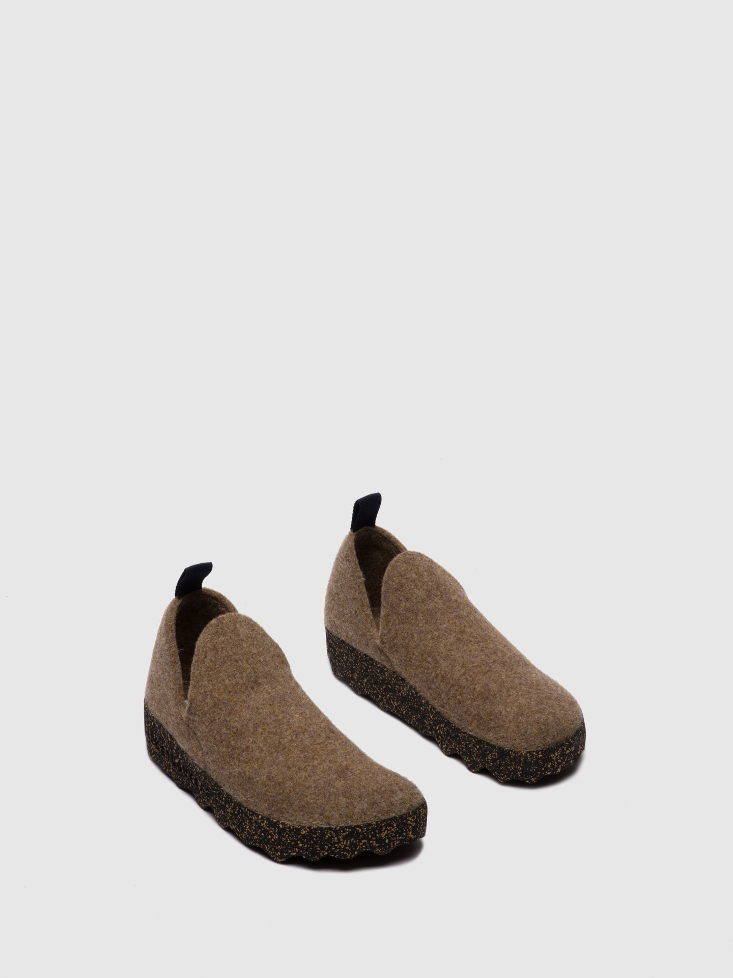 ASPORTUGUESAS Brown Round Toe Shoes