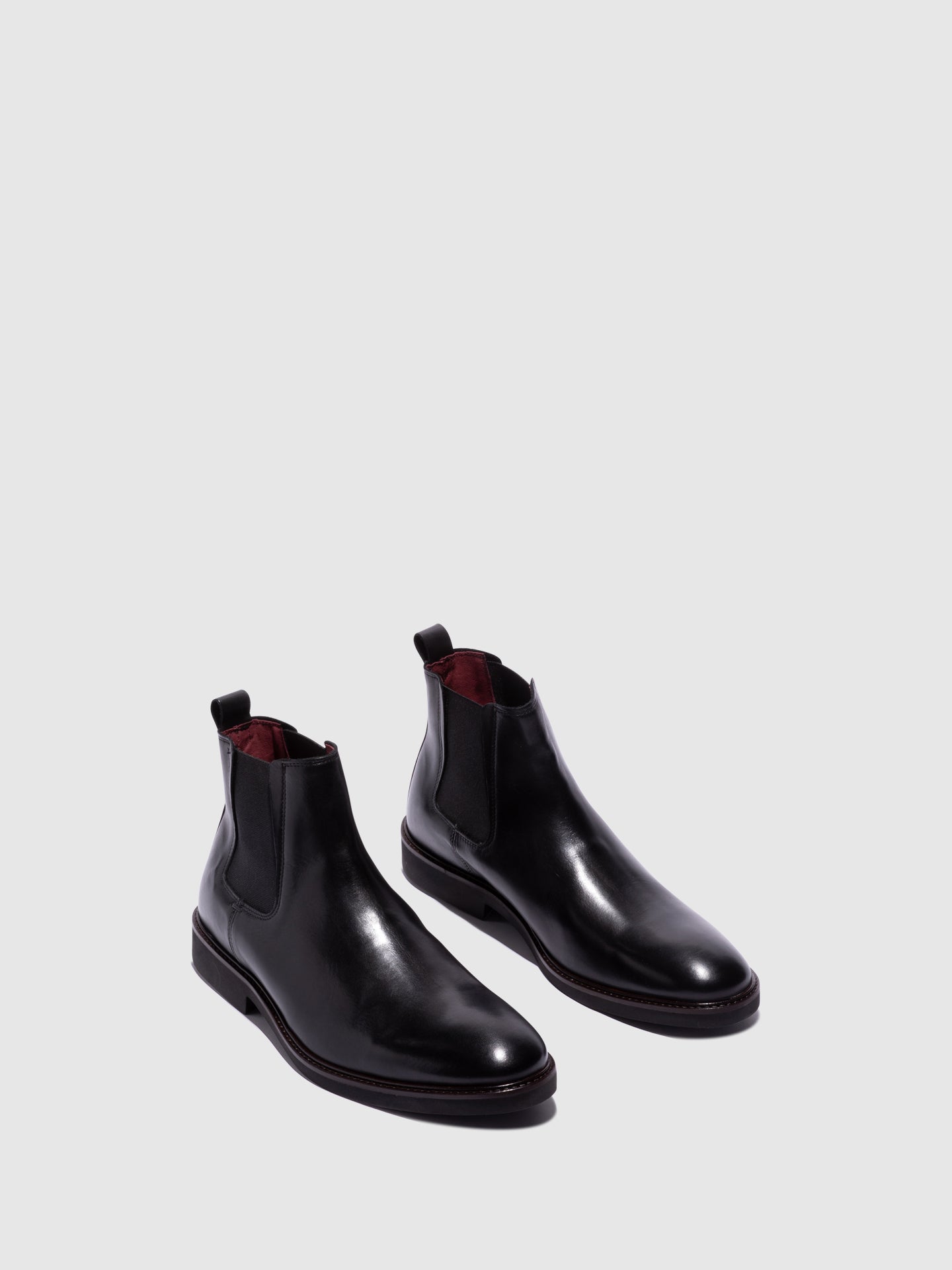 Boldano Black Chelsea Ankle Boots