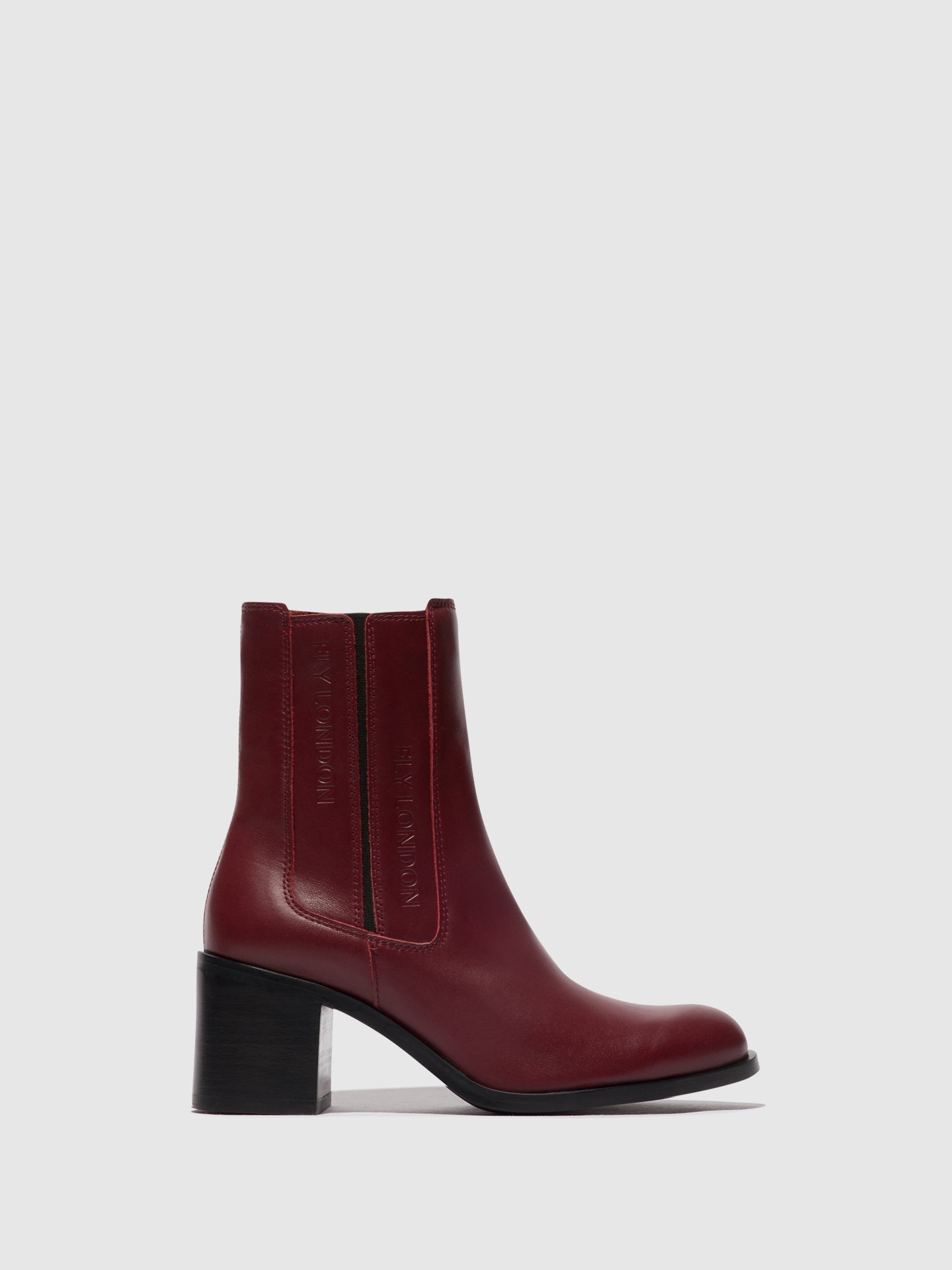 Fly London Zip Up Ankle Boots AMEL913FLY WINE