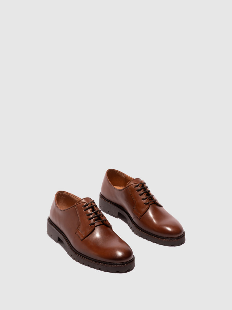 Foreva Brown Lace-up Shoes