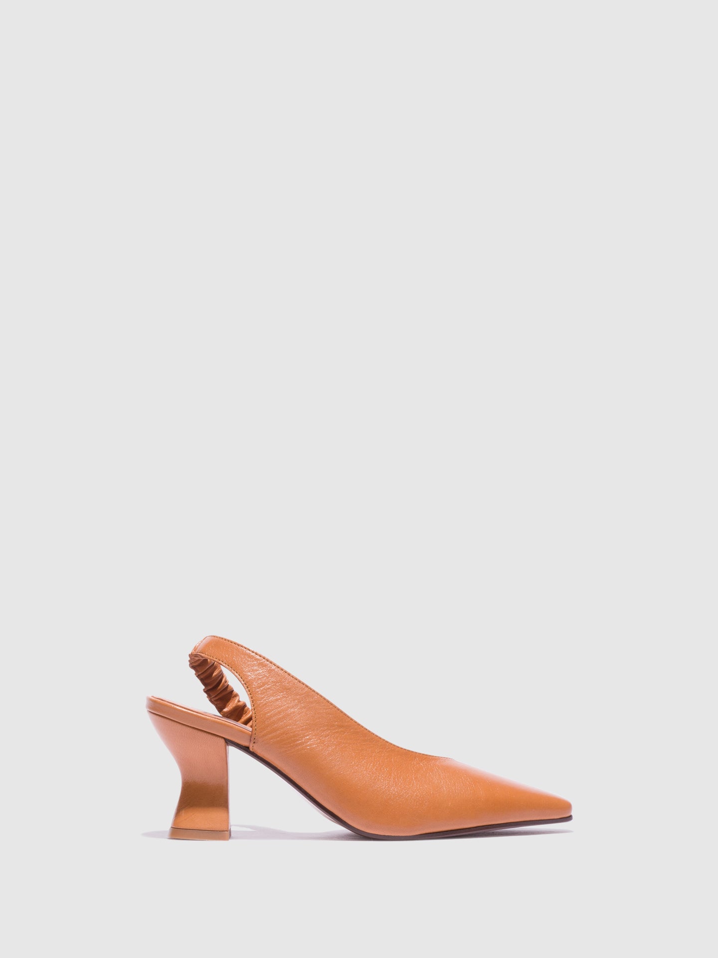 Foreva Camel Ankle Strap Shoes