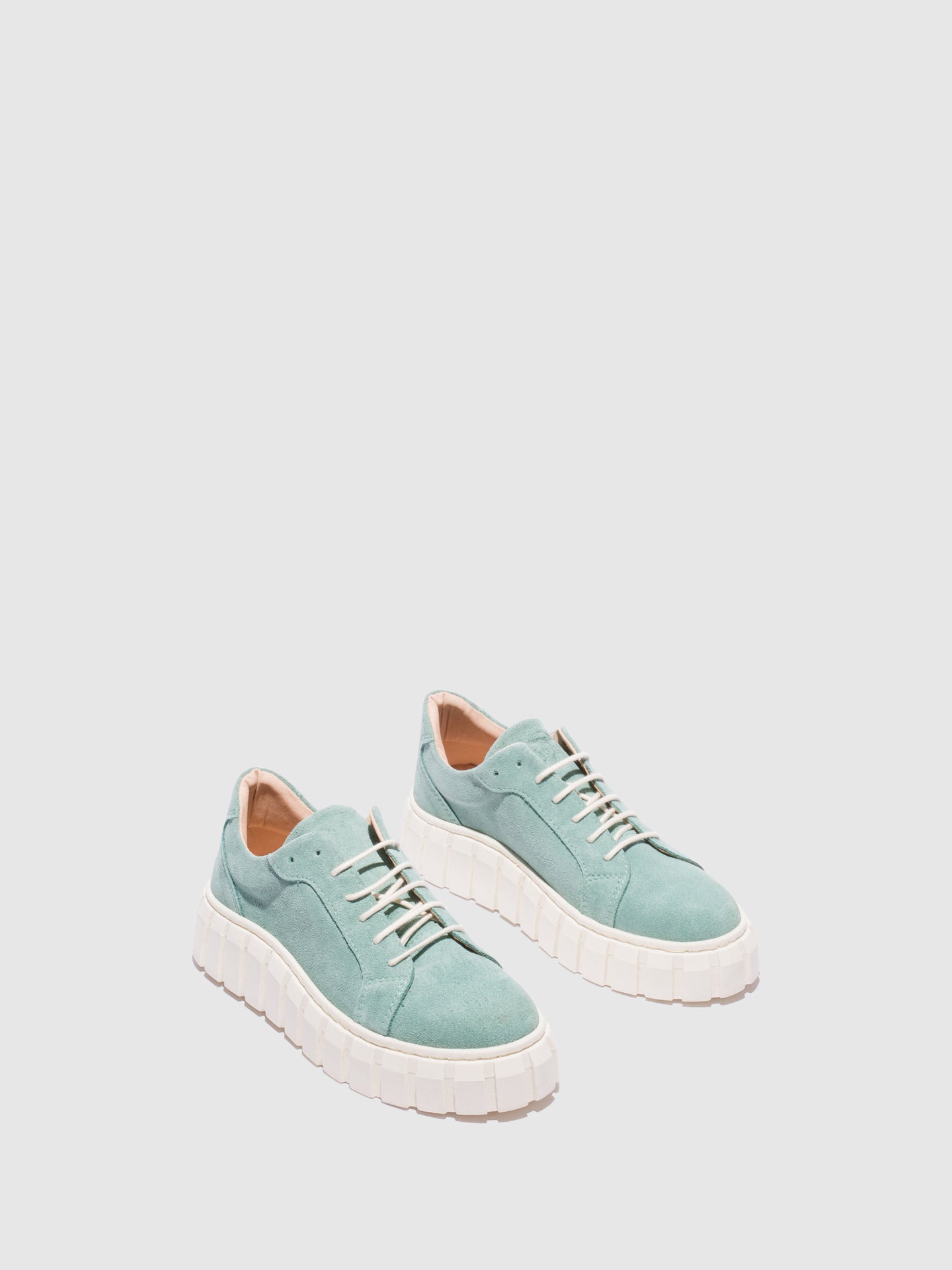 Fungi Green Lace-up Trainers