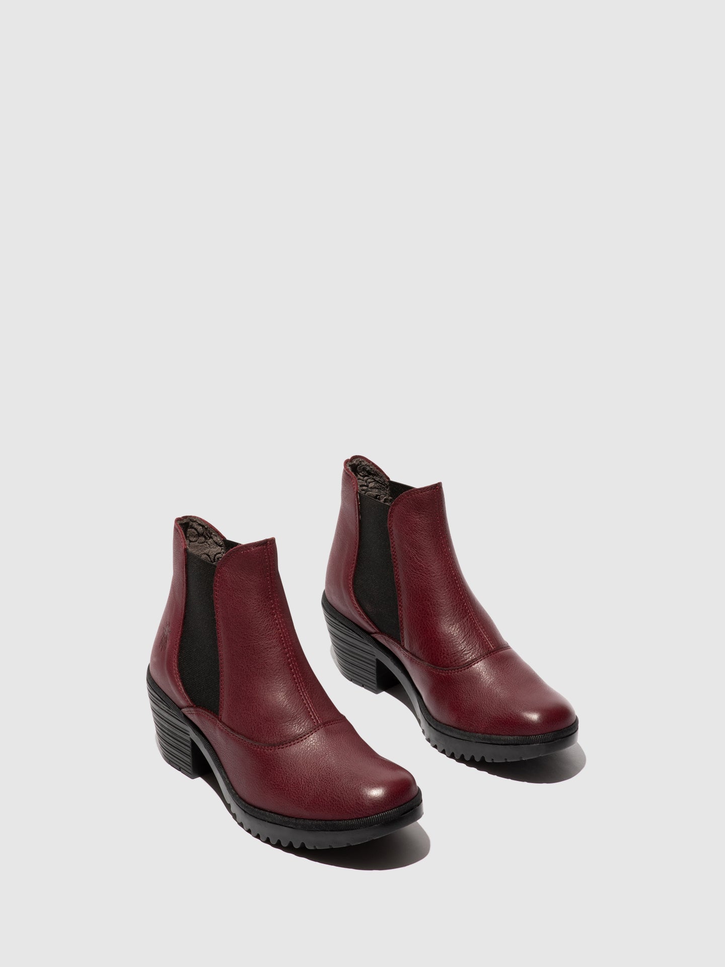 Fly London Chelsea Ankle Boots WOTE078FLY BURGUNDY