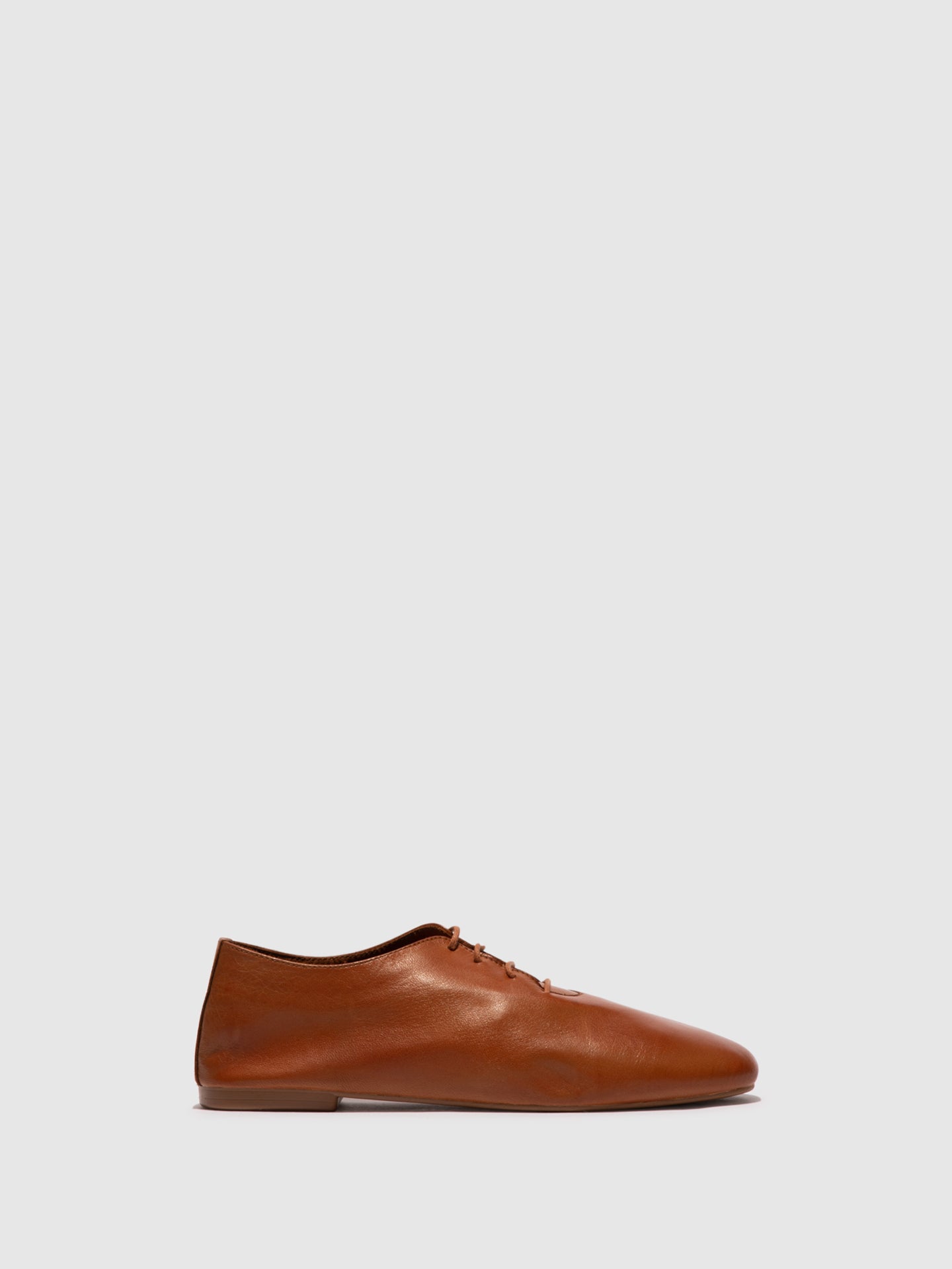 Top3 Camel Lace-up Shoes