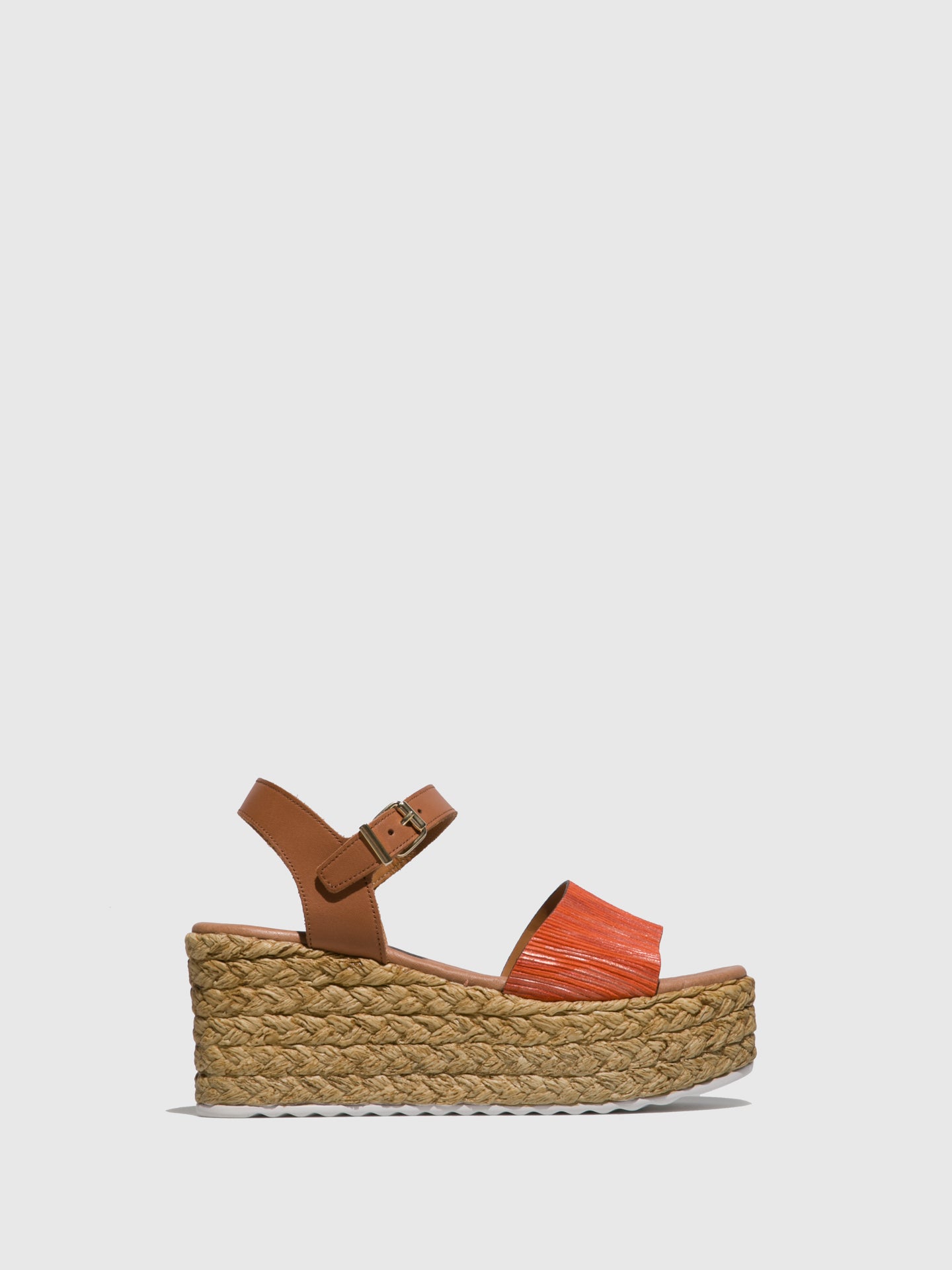 Clay's Orange Platform Sandals