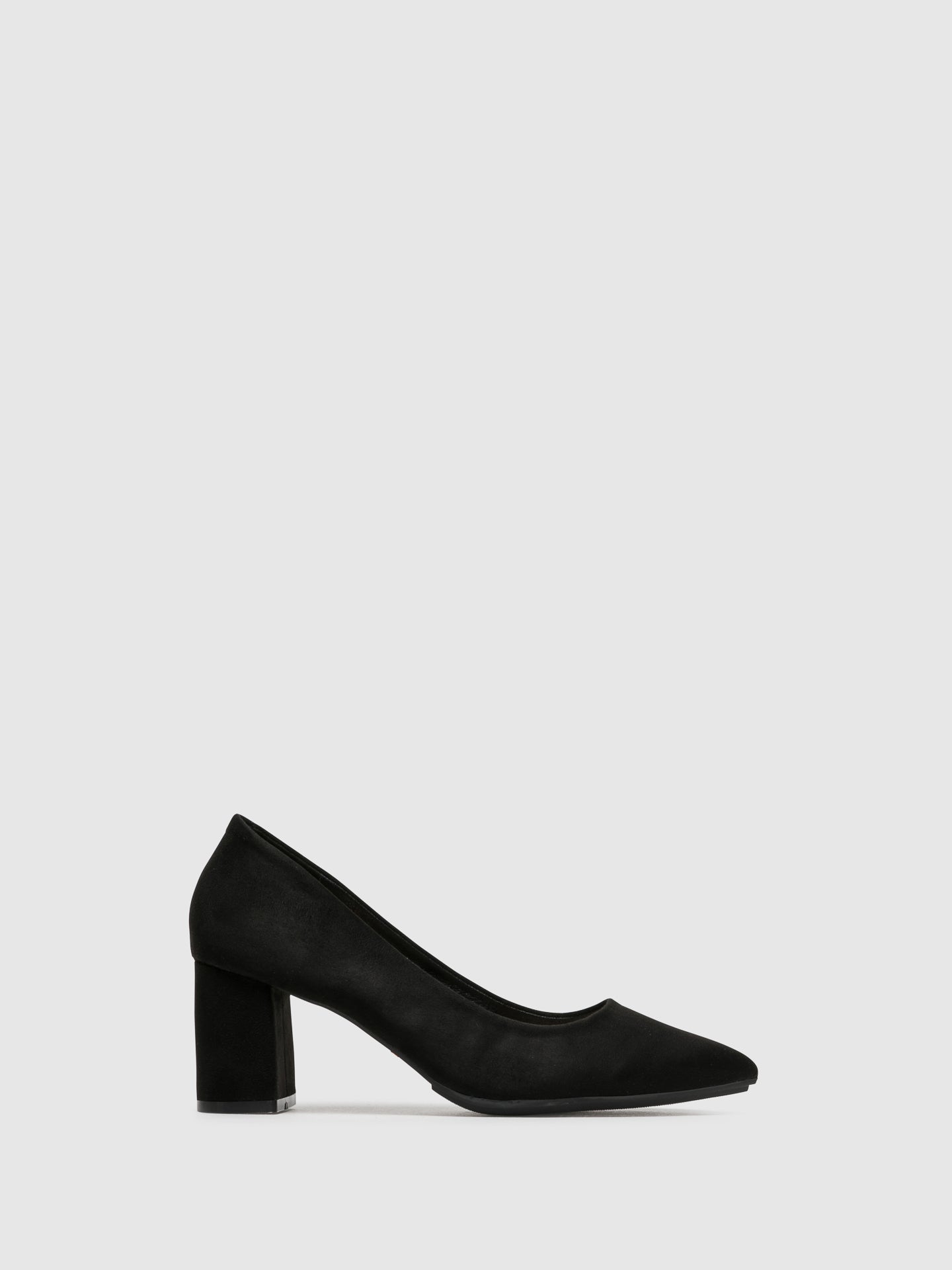 D'Angela Black Pointed Toe Pumps Shoes