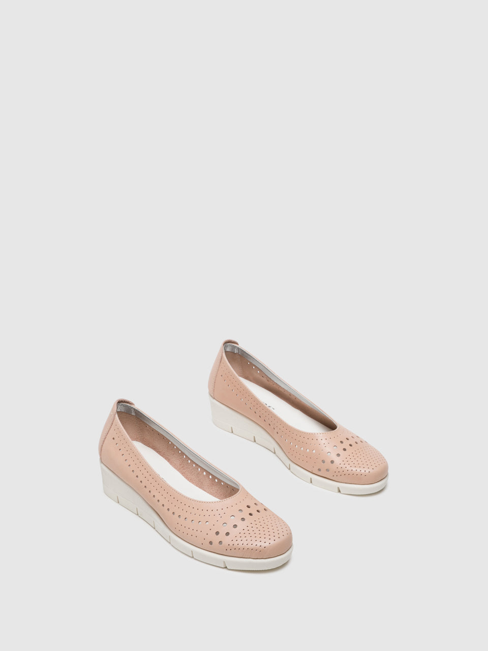 The Flexx LightPink Wedge Shoes