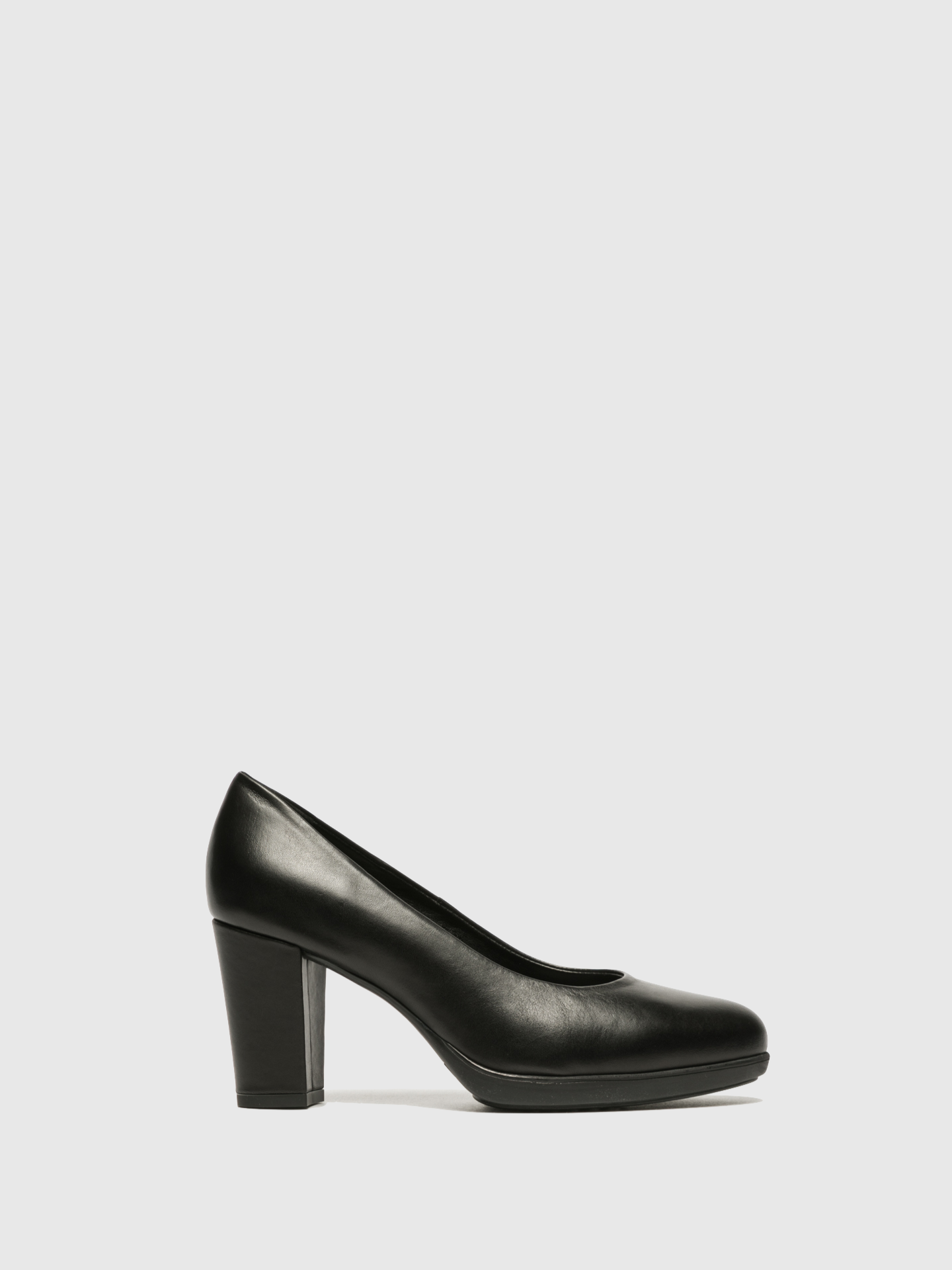 The Flexx Black Classic Pumps Shoes