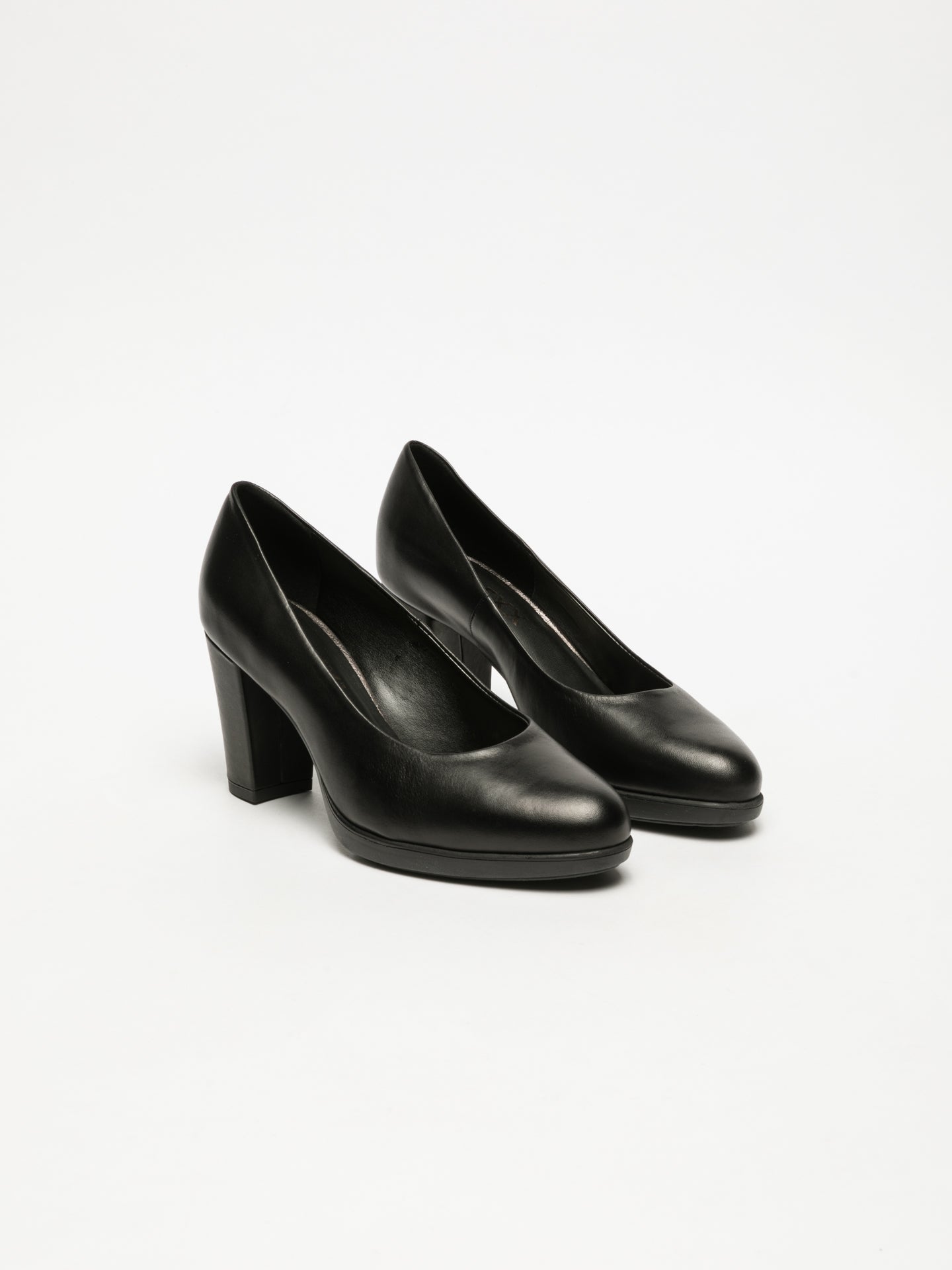 The Flexx Black Classic Pumps Shoes