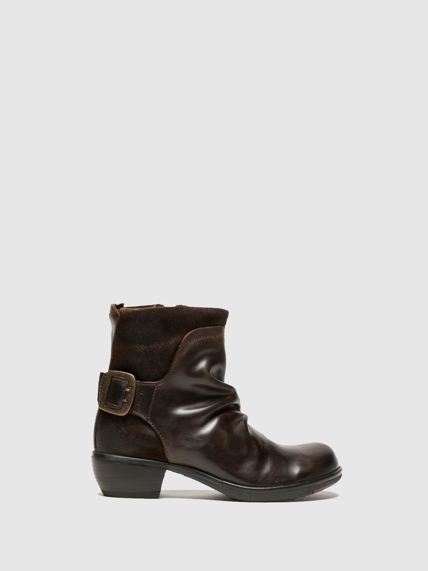 Fly London Sienna Buckle Ankle Boots