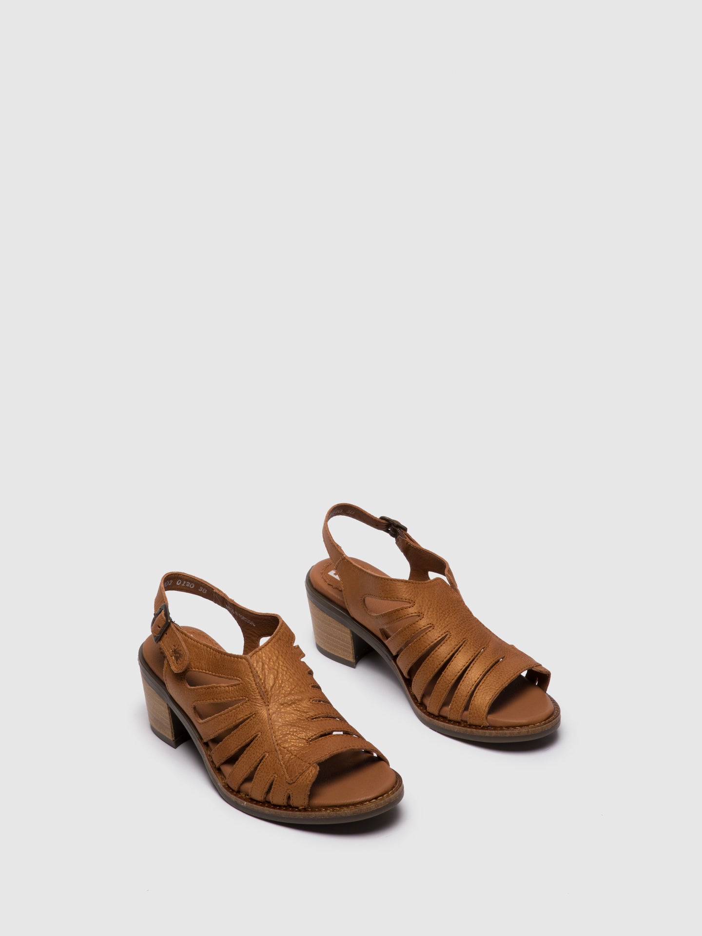 Fly London Open Toe Sandals ZENA586FLY Brown