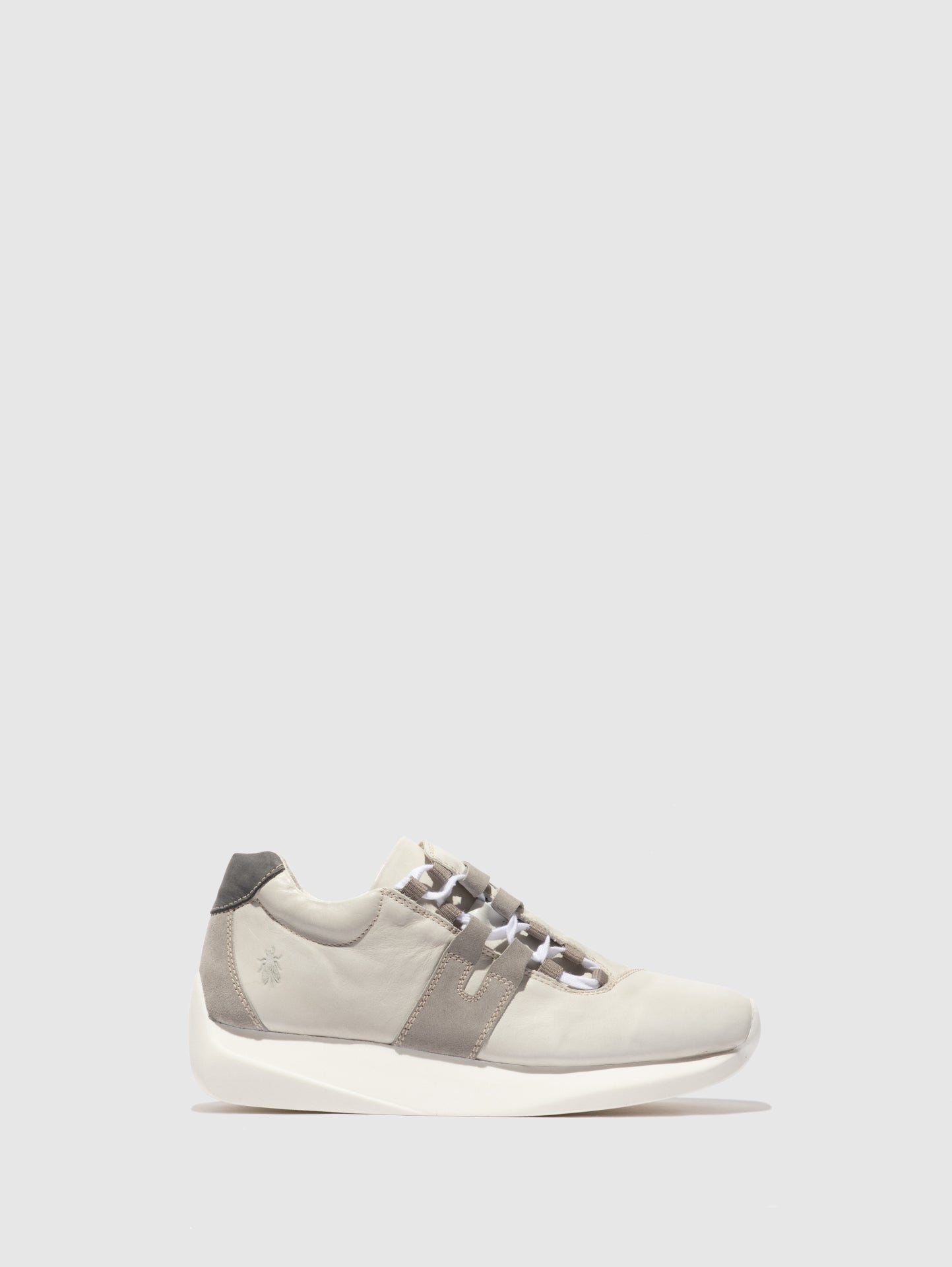 Fly London Lace-up Trainers LOKO733FLY MAVICK/SUEDE WHITE/CONCRETE