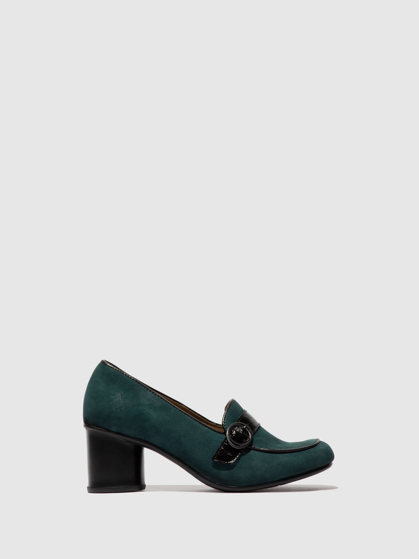 Fly London Slip-on Shoes SUKE764FLY CUPIDO/LUXOR  TEAL/BLACK