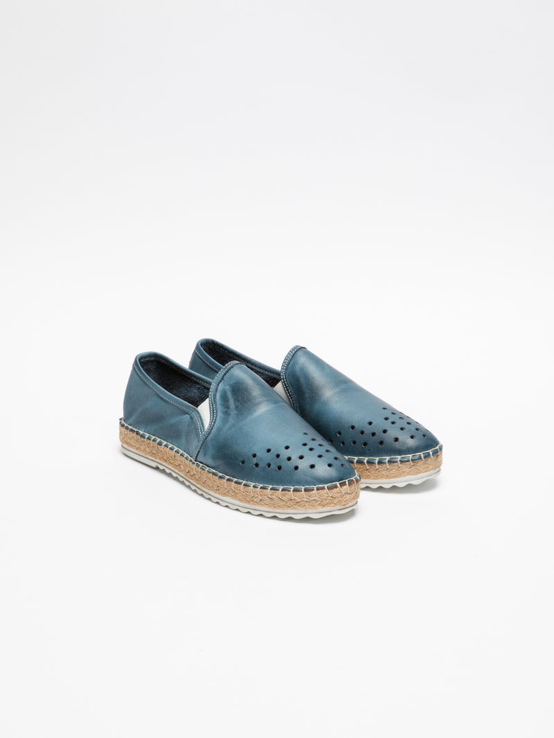 Foreva Blue Slip-on Espadrilles