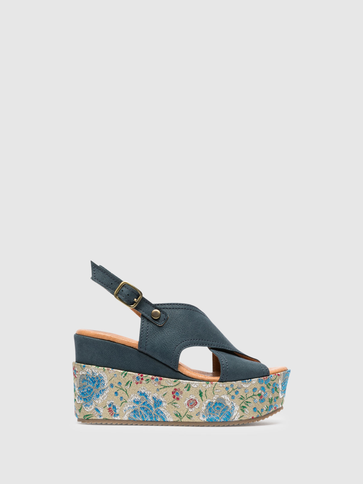 Foreva Blue Platform Sandals