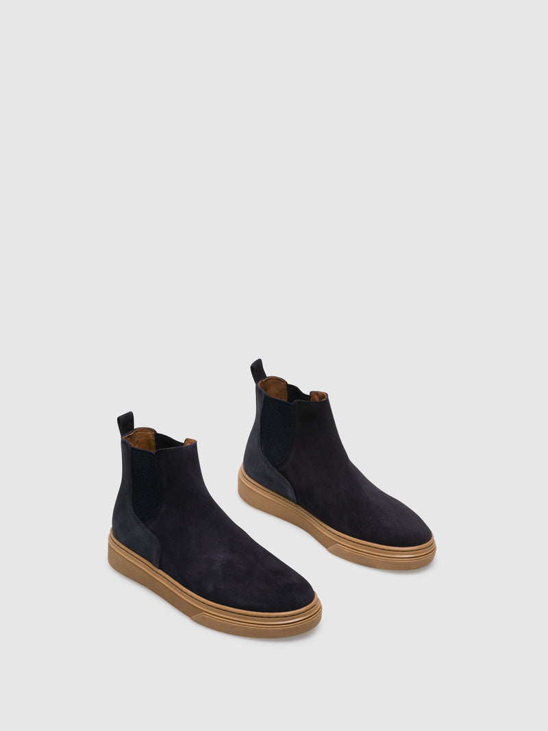 Foreva Blue Chelsea Ankle Boots