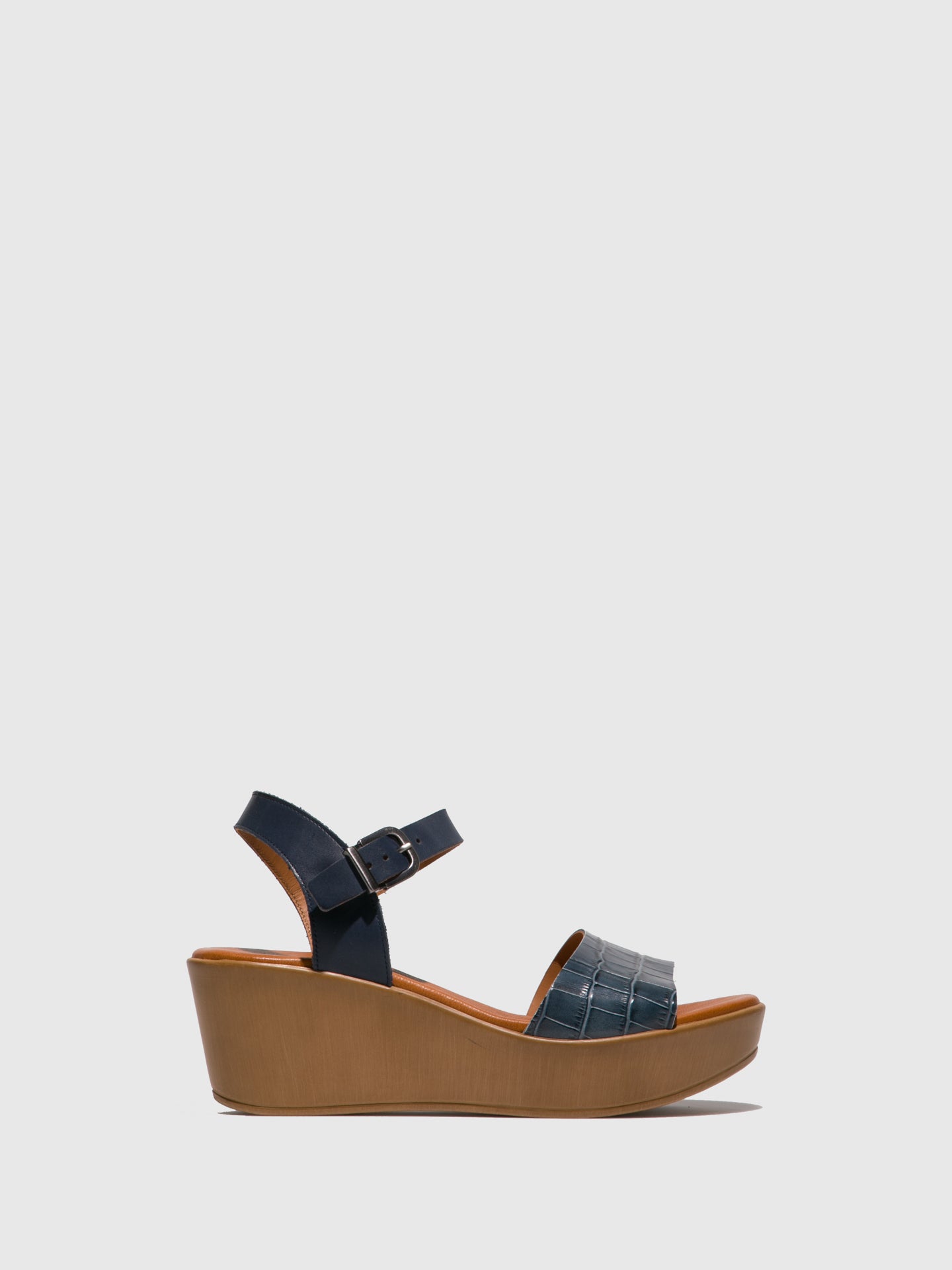 Foreva Navy Wedge Sandals