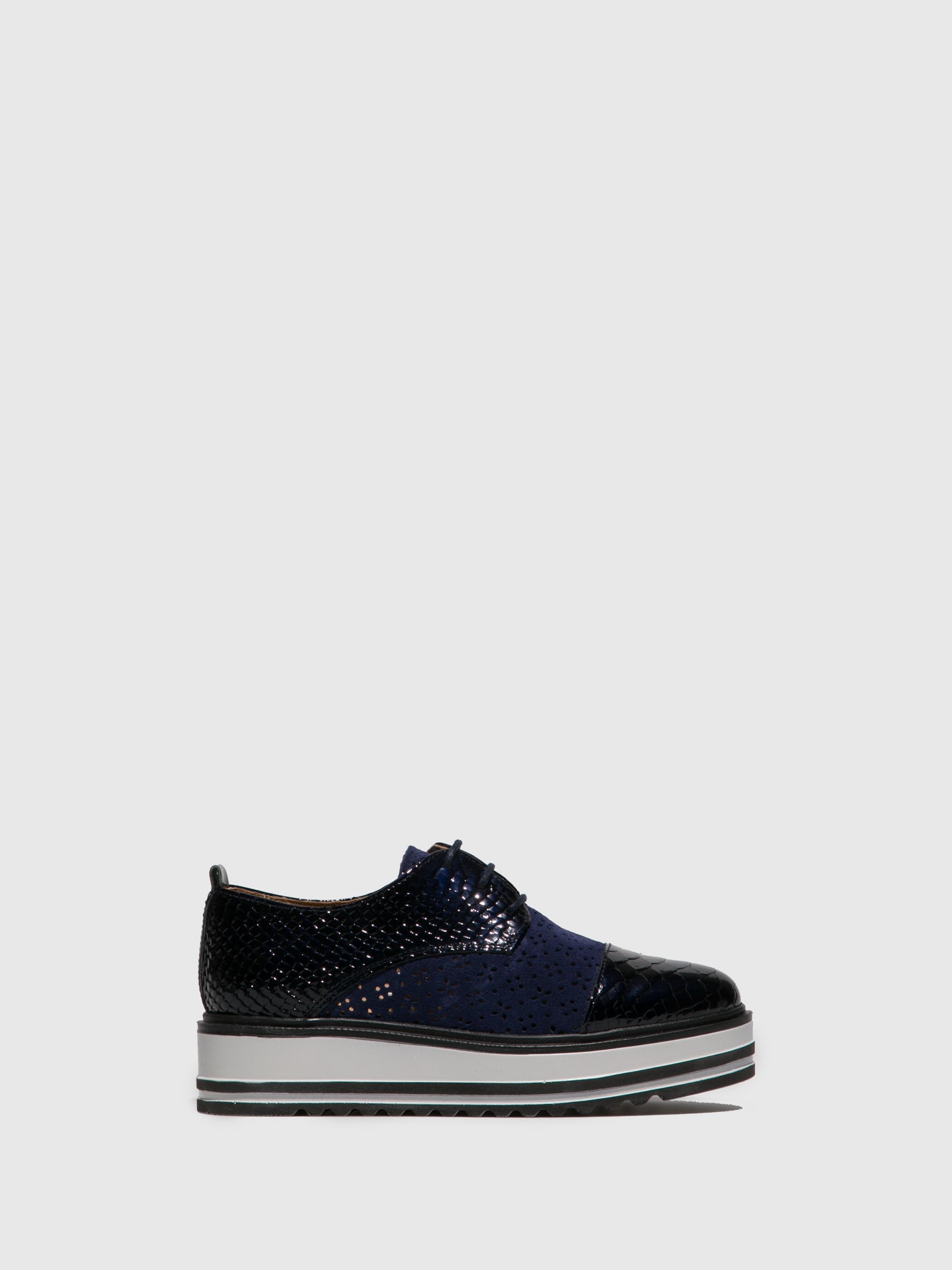 Foreva Navy Lace-up Shoes