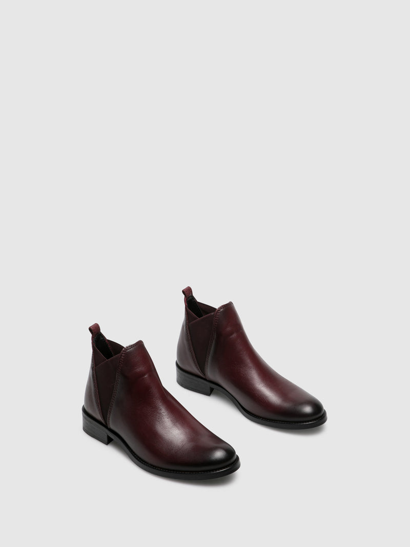 Foreva Crimson Elasticated Ankle Boots