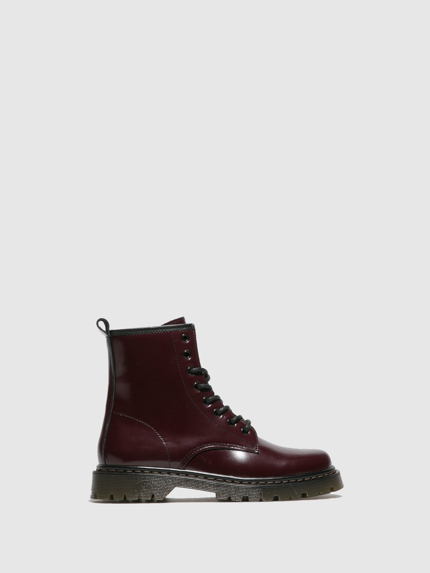 Foreva Crimson Lace-up Boots