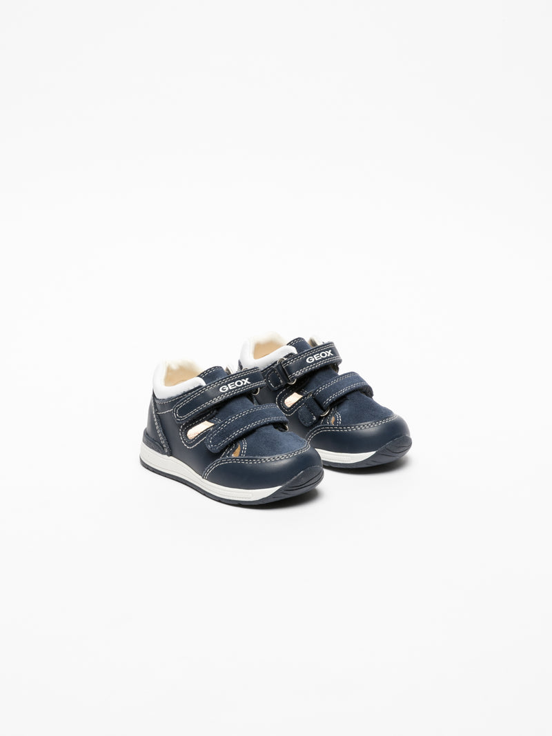 Geox Navy Velcro Sandals