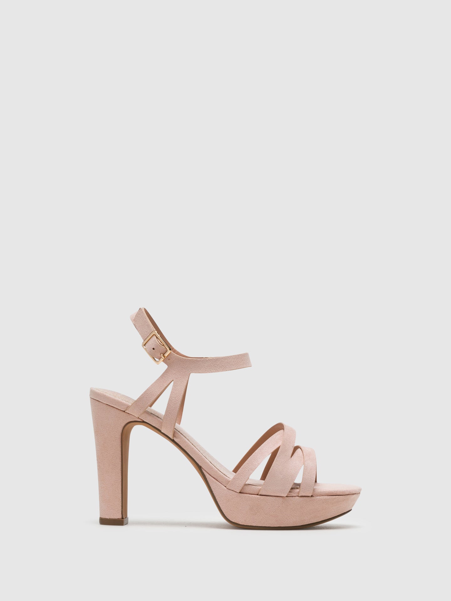 Mariamare Beige Sling-Back Pumps Sandals