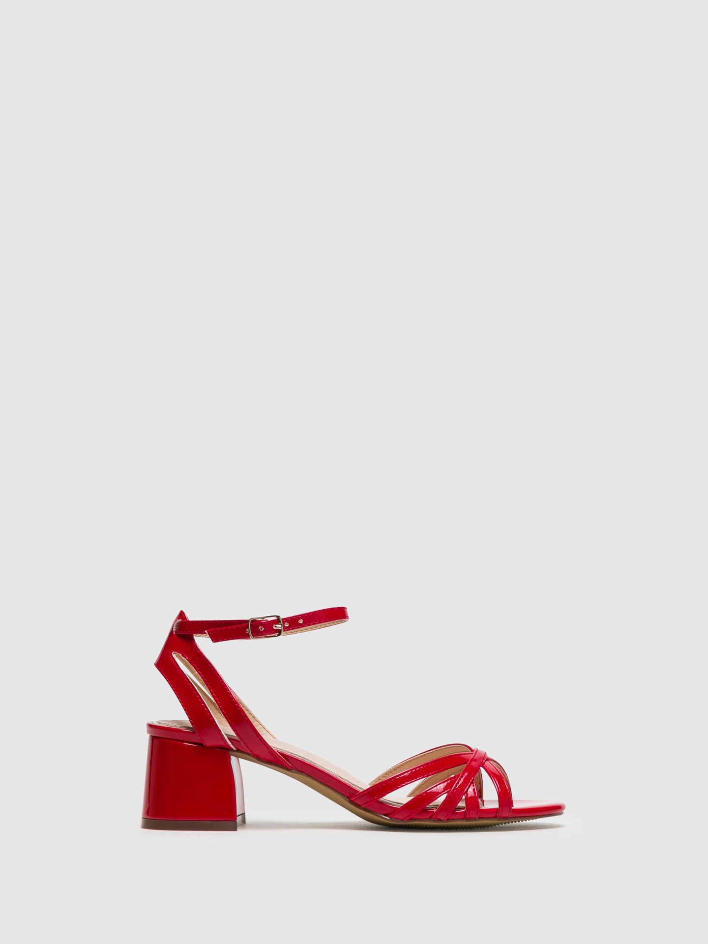 Mariamare Red Sling-Back Sandals