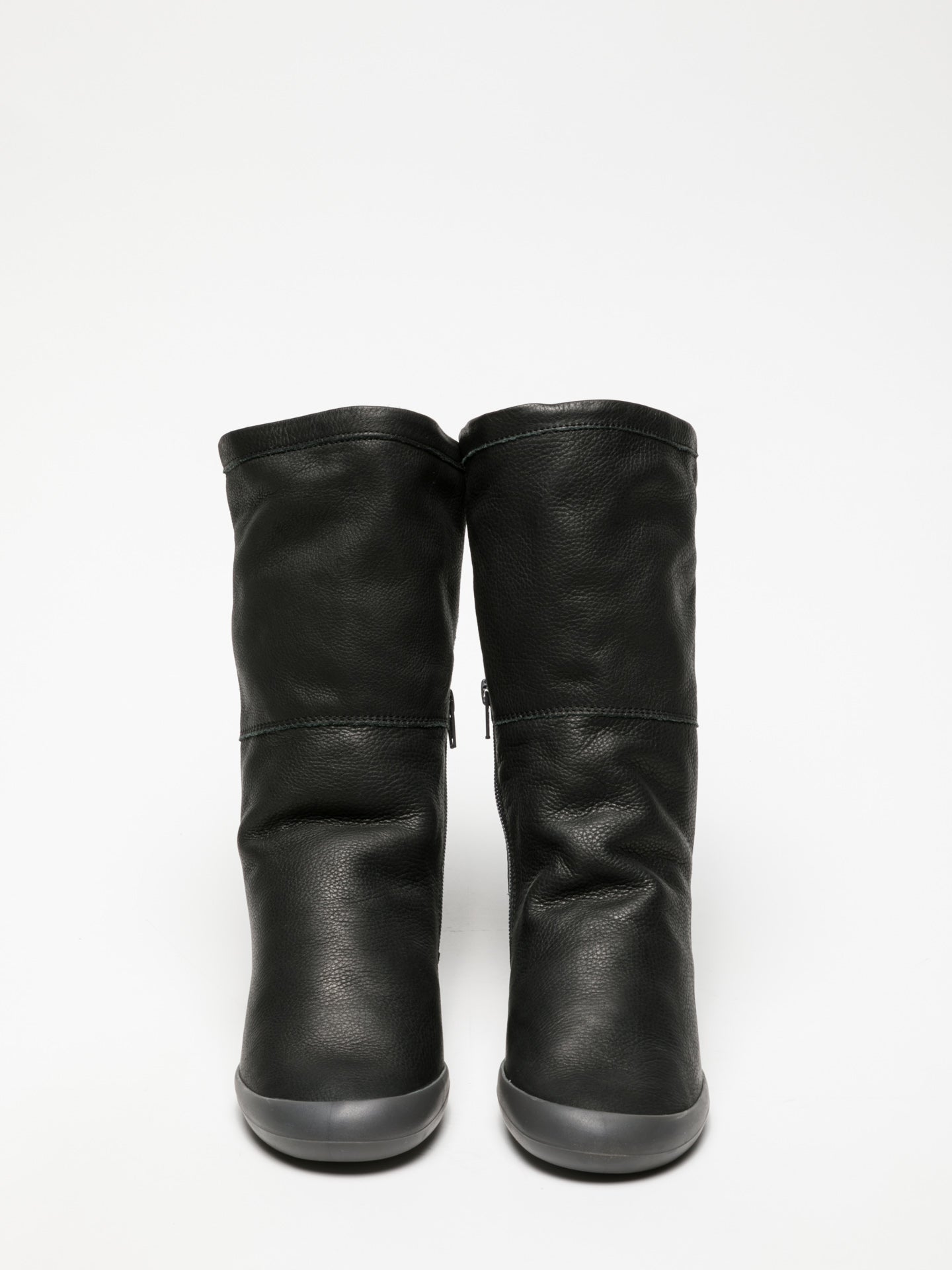 Softinos Black Knee-High Boots