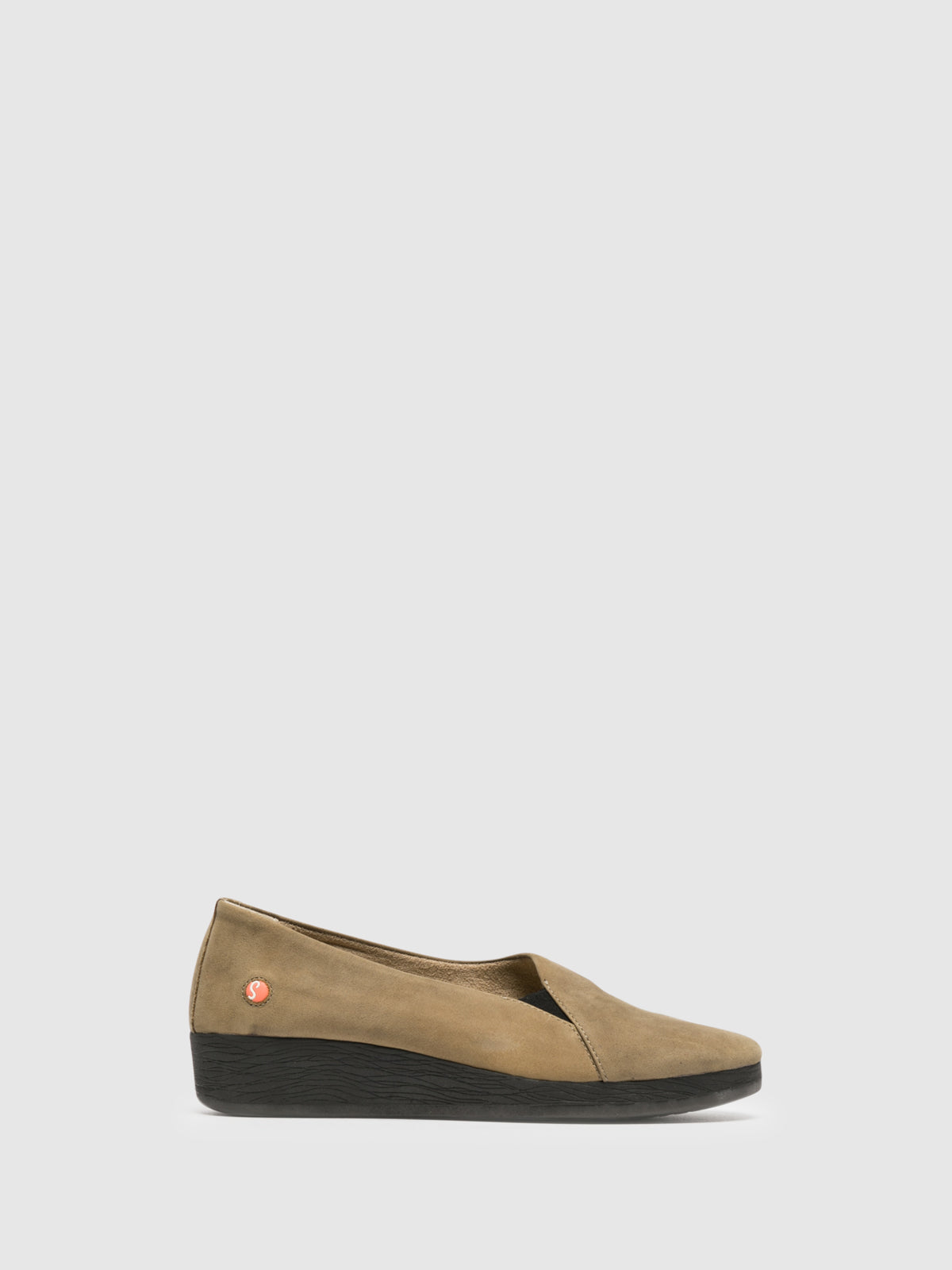 Softinos Tan Wedge Shoes