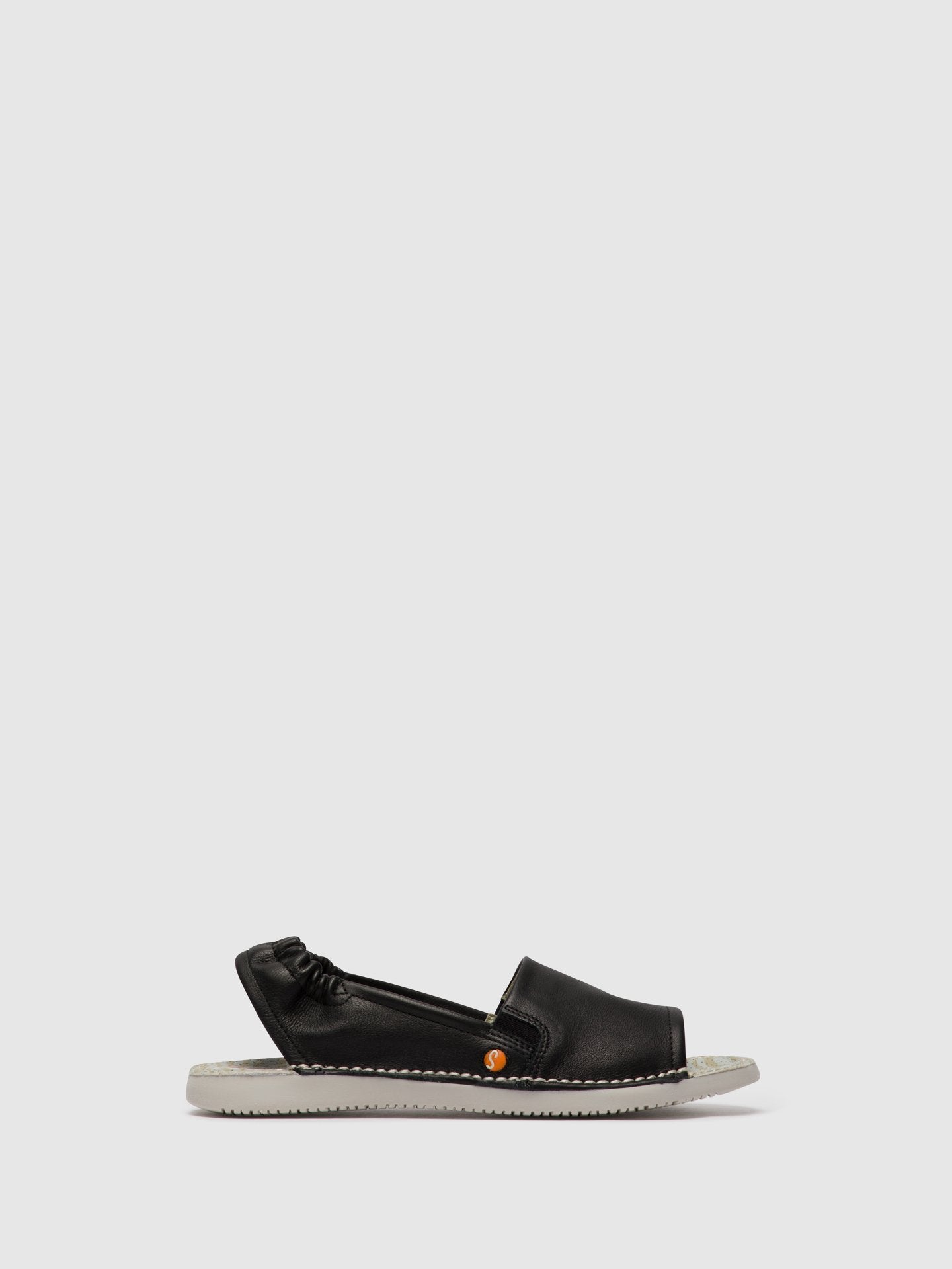 Softinos Sling-Back Sandals TEE430SOF Black