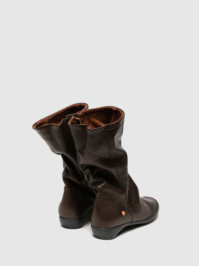 Softinos Brown Knee-High Boots